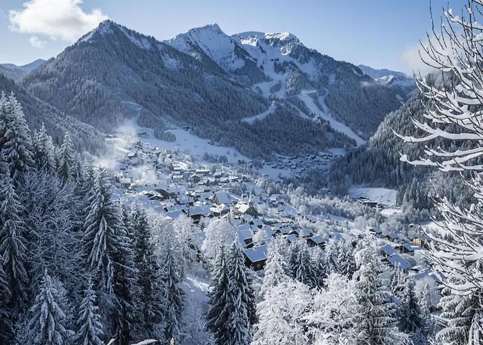 Cozy In Heart Of Appartement Châtel